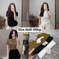 COMBO 3 áo thun tăm SIZE NHỎ dưới 46kg - HiiNClothing
