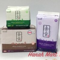 Combo 3 băng vệ sinh 100% thảo dược Yejimiin dịu nhẹ + ban đêm + hàng ngày, Hàn Quốc