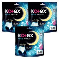Combo 3 Băng vệ sinh Kotex Băng quần Cool