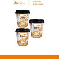 Combo 3 Bánh Gạo Hàn Quốc Yopokki Vị Phomai Cốc 120g