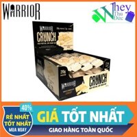 Combo 3 bánh Warrior Crunch Protein Bar White Chocolate Crisp - Bánh Protein thay thế bữa ăn nhanh