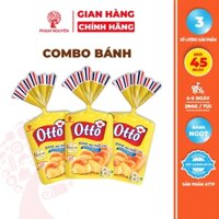 Combo 3 Bịch Bánh mì Hoa Cúc Otto - Otto Brioche Tressée 290g | Bánh ăn sáng| Đồ ăn vặt