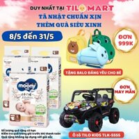 COMBO 3 BỊCH Bỉm quần Moony natural XL 32