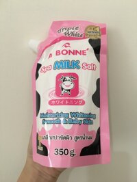 Combo 3 Bịch Muối tắm sữa bò tẩy tế bào chết A Bonne Spa Milk Salt Thái Lan 350gr3