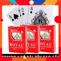 Combo 3 Bộ Bài Tây ROYAL LOẠI XỊN - Xuất Xứ Đài Loan