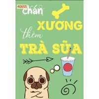 combo 3 bức. tranh trang trí quán trà sữa, kt 80x40