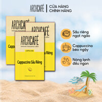 Combo 3 Cà phê Cappuccino Sầu Riêng Archcafé (hộp 12 gói x 18.5g)
