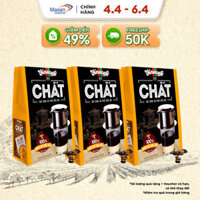 Combo 3 Cà Phê Vinacafé Chất Sài Gòn Cà Phê Sữa Đá - Hộp 10 Gói x 29g