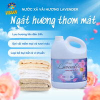 Combo 3 can nước  giặt đậm đặc hương nước hoa Lavender cao cấp thể tích 1700ml 5in1 cho giặt tay và giặt máy visaan01