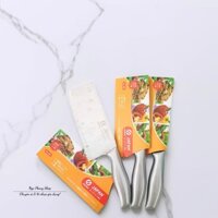 (Combo 3 cây) Dao nhà bếp 949 Asakh Japan. Dao thép không gỉ, cán cầm inox chắc chắn, độ bền cao.