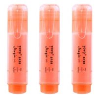 Combo 3 Cây Viết Dạ Quang Toyo - Cam