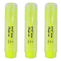 Combo 3 Cây Viết Dạ Quang Toyo - Vàng