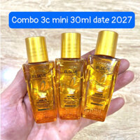 Combo 3 chai 30ml, HSD 2027 -Dầu dưỡng tóc (Loreal) L'Oreal Paris Elseve Extraordinary Oil