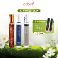 Combo 3 chai BST FOR BOSS nước hoa nam ADOPT 30ml EDP lịch lãm, cuốn hút lưu hương lâu từ 8-12H