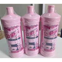 Combo (3 chai) Chai tẩy rửa toilet Okay PINK 900ml