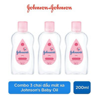 Combo 3 chai dầu baby oil 200ml