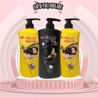 (COMBO 3) chai Dầu Gội Đầu ĐEN (LÙN) Tinh Chất Thiên Nhiên 1000ml Dưỡng Tóc Nữ Vitamin C Women . @.