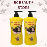 (COMBO 3) chai Dầu Gội Đầu VÀNG (LÙN) Tinh Chất Thiên Nhiên 1000ml Dưỡng Tóc Nữ Vitamin C Women . #.