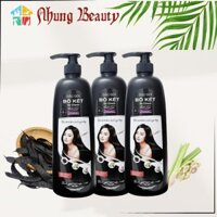 (COMBO 3) chai Dầu Gội Đầu(CAO) Bồ Kết sả chanh Tinh Chất Thiên Nhiên 1000ml . Dưỡng Tóc Nữ