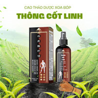 Combo 3 chai dầu xoa bóp Xương khớp Thông cốt linh,Xịt giảm đau cơ xương khớp thảo dược tự nhiên.