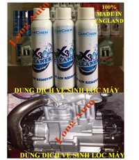 Combo 3 chai dung dịch tẩy lốc máy X30 England Cleaner 120ml.