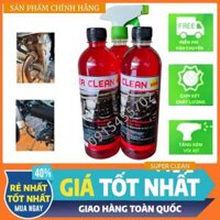 COMBO 3 CHAI DUNG DỊCH TẨY RỬA XE MÁY SUPER CLEAN NEW