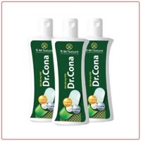 Combo 3 chai gel rửa tay khô X-M Nature Dr Cona kháng khuẩn, khử mùi và dưỡng ẩm da 80ml (Thủy Japan)