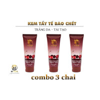 [COMBO 3 CHAI ] KEM TẨY TẾ BÀO CHẾT CHERRY TRẮNG DA TÁI TẠO DA 120G -