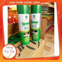 Combo 3 Chai Keo Dán Tường Đa Năng, Keo Xịt, Keo Phun Cho Xốp, Decan, Sàn Nhựa