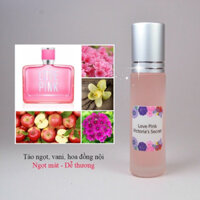 Combo 3 chai lăn 10ml - Love Pink ngọt ngào, dễ thương