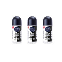 COMBO 3 CHAI LĂN KHỬ MÙI NIVEA MEN BLACK&WHITE 50ml1 CHAI