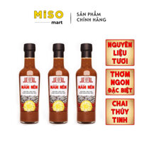 [COMBO 3 CHAI] Mắm nêm pha sẵn Làng Chài Xưa, nguyên liệu tươi, chai thủy tinh 300g