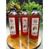 combo 3 chai nhựa 1 lít Nho Lên Men, Đặt Sản Ninh Thuận Nguyên Chất Được Lên Men Tự Nhiên Giúp Ăn Ngon