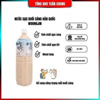 [COMBO 3 CHAI] Nước Gạo Rang Buổi Sáng Woongjin Hàn Quốc