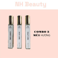 COMBO 3 CHAI NƯỚC HOA NỮ 10ML- Sexy girl-Trap girl-Good girl Chai Chiết