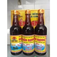 Combo 3 chai nước mắm Biển Rạng loại Đặc biệt (500ml/chai)