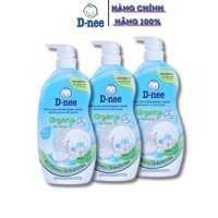 ComBo 3 Chai Nước rửa bình sữa D-nee 600 ML