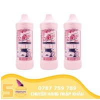 Combo 3 chai nước tẩy rửa Toilet và nhà vệ sinh Okay Pink thái lan dạng chai 960ml