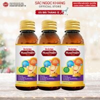 Combo 3 chai siro ăn ngon Hoa Thiên kích thích trẻ ăn ngon (Chai 140ml)