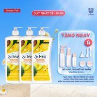 Combo 3 chai Sữa dưỡng thể ST.IVES Vitamin E và Bơ 621ml