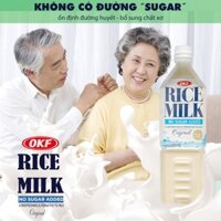 [COMBO 3 CHAI] SỮA GẠO-NƯỚC GẠO RANG HÀN QUỐC OKF KHÔNG ĐƯỜNG - CHAI  1.5L