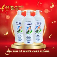 [Combo 3 chai] Sữa Tắm Dê White Care 1200ml..