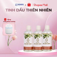 Combo 3 chai tinh dầu thiên nhiên nguyên chất bạch đàn chanh nhập khẩu KOSUDO 30ML