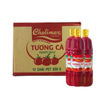 Combo 3 chai tương cà Cholimex chai 830g tiết kiệm