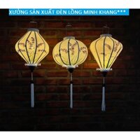 Combo 3 Chiếc Đèn Lồng Hội An - Vẽ Tranh Thủ Công - Đủ Kiểu Dáng 35Cm - Dùng Trang Trí Nhà Cửa, Nhà Hàng, Khách Sạn...