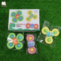 Combo 3 Con Quay Fidget Spinner Kiểu Dáng Hoạt Hình Cho Bé TomRy kids đồ chơi cho bé