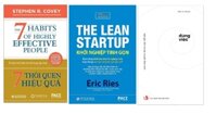 Combo 3 cuốn 7 Thói Quen Hiệu Quả Đúng Việc  Khởi Nghiệp Tinh Gọn - The Lean Startup - Eric Ries nguyetlinhbook