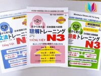 Combo 3 cuốn: Mimikara Oboeru N3 Bản dịch tiếng Việt