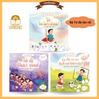 Combo 3 Cuốn Sách Kỹ Năng Cho Bé 1-2-3-6 Tuổi - Bộ Tớ Đã Lớn Rồi Song Ngữ Anh Việt - Truyện Tranh Cho Bé Tập Nói, Mầm Non