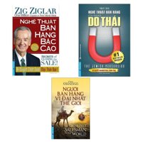 Combo 3 cuốn sách Nghệ Thuật Bán Hàng Bậc Cao Khổ Lớn  Nghệ Thuật Bán Hàng Của Người Do Thái Tái Bản  Người Bán Hàng Vĩ Đại Nhất Thế Giới